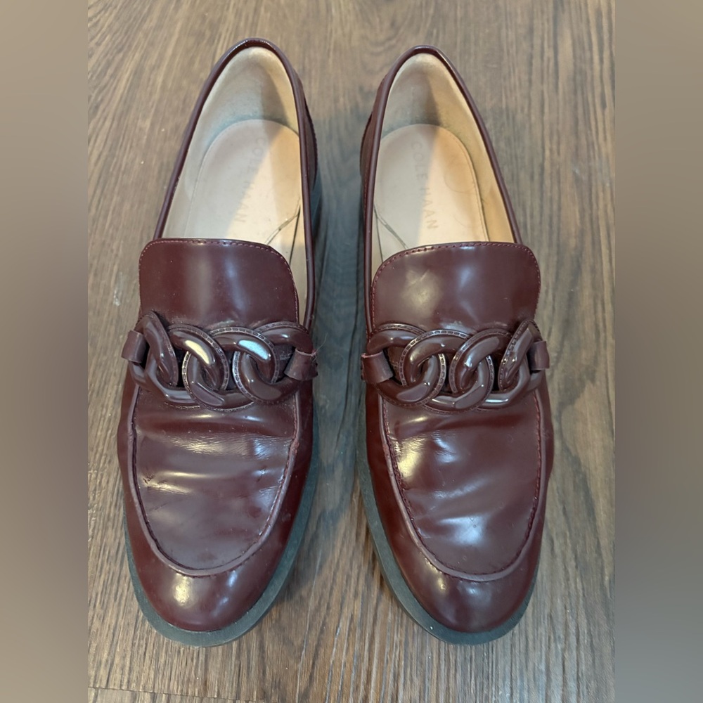 Cole Haan - Grand 360 Maroon Loafers - Size 7.5